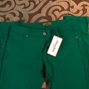 Green Jeggings